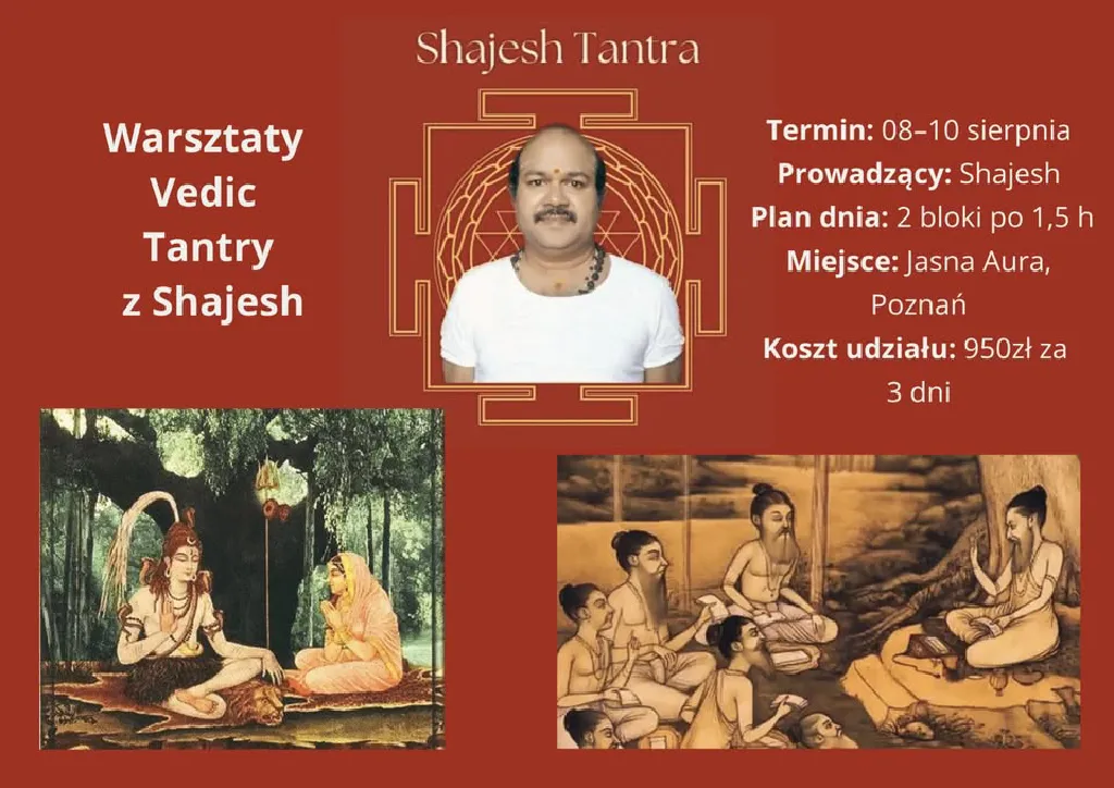 Warsztaty Vedic Tantry z Shajesh