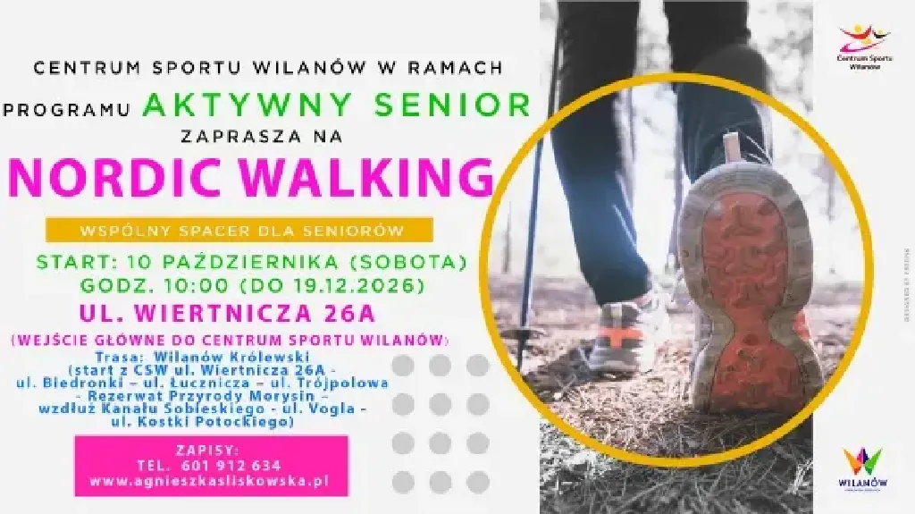 Nordic walking – spacer dla seniorów