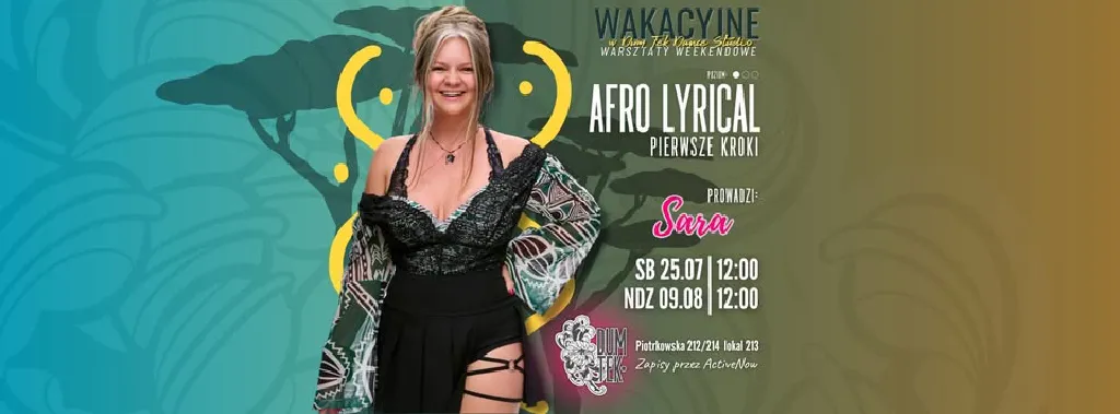 Afro Lyrical – warsztaty taneczne