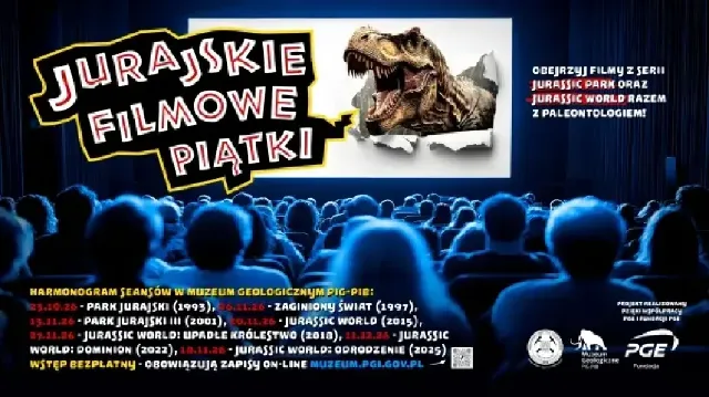 Jurajski Filmowy Piątek – pokazy z serii Jurassic Park