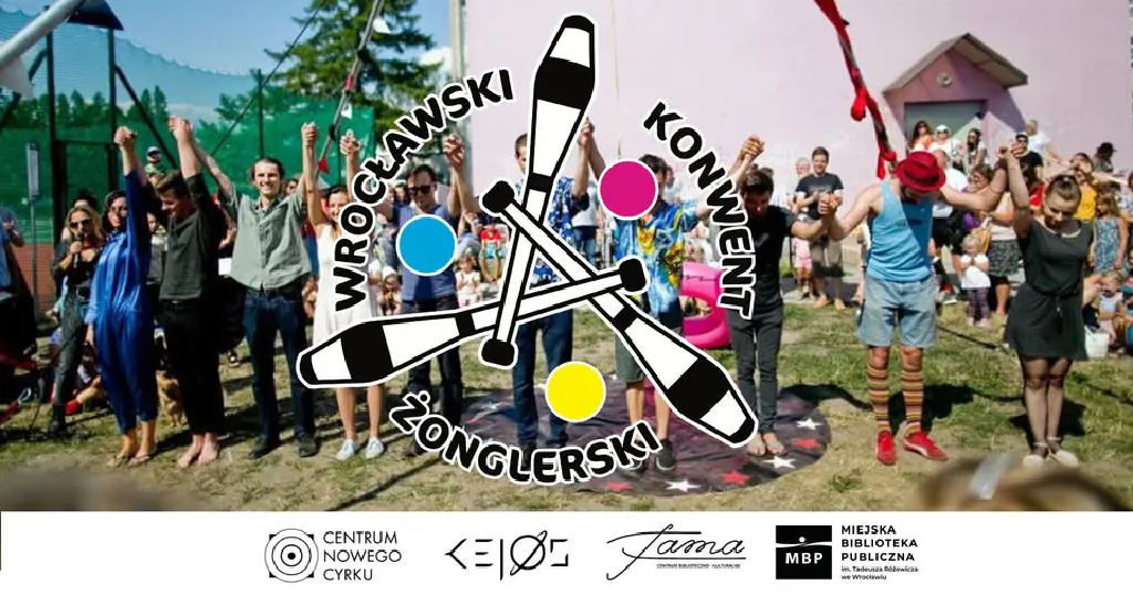 Wrocławski Konwent Żonglerski w ramach Festiwalu Cyrkopole