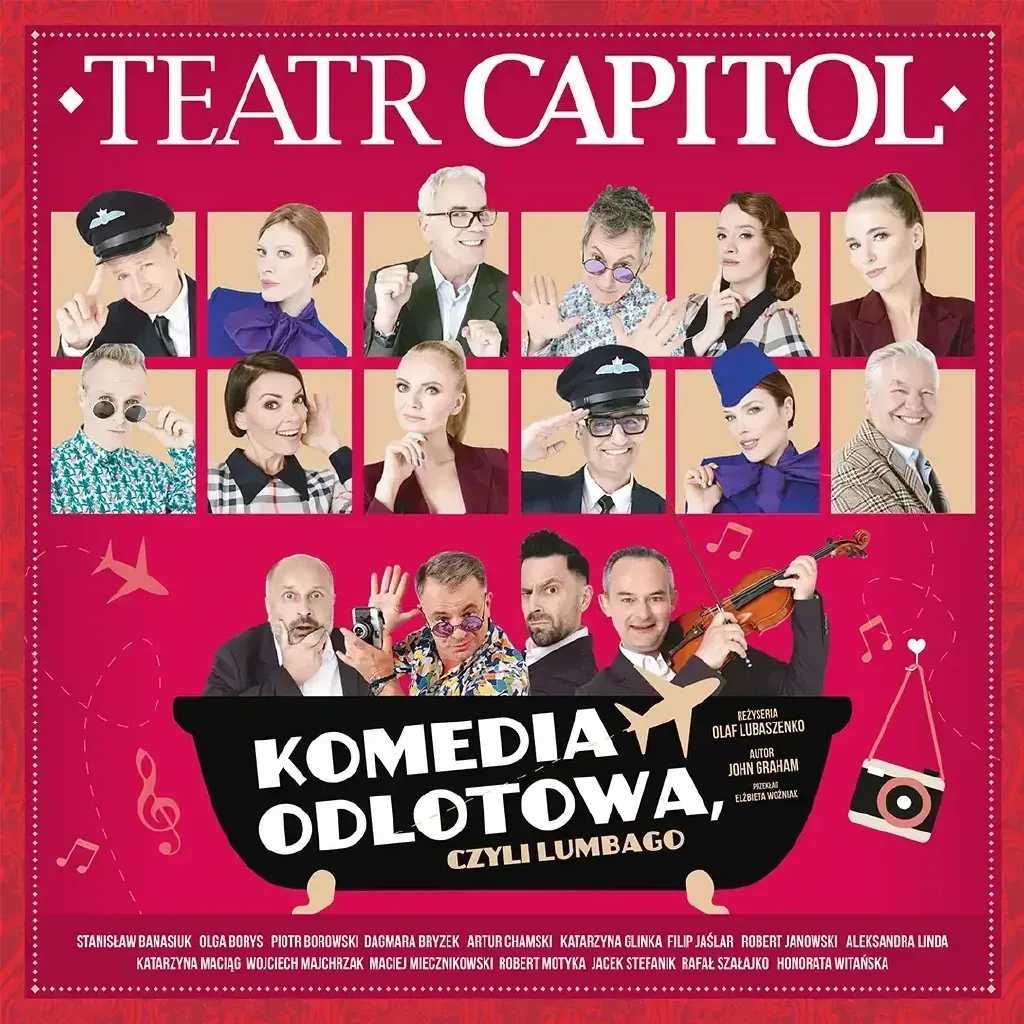 Komedia odlotowa, czyli lumbago – spektakl