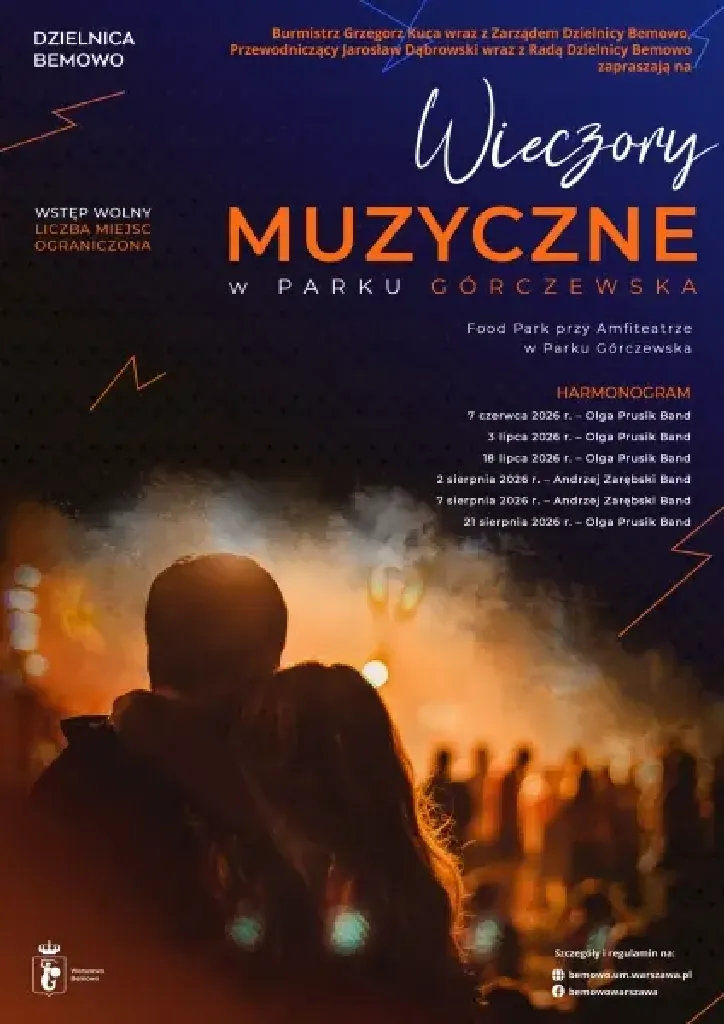 Wieczory Muzyczne w Parku Górczewska – Andrzej Zarębski Band