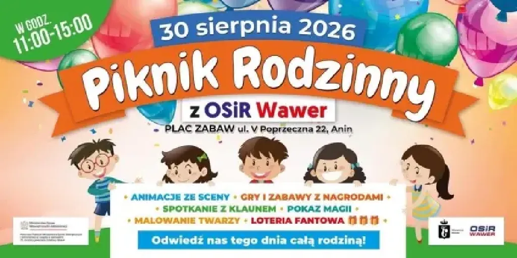Piknik Rodzinny z OSiR Wawer