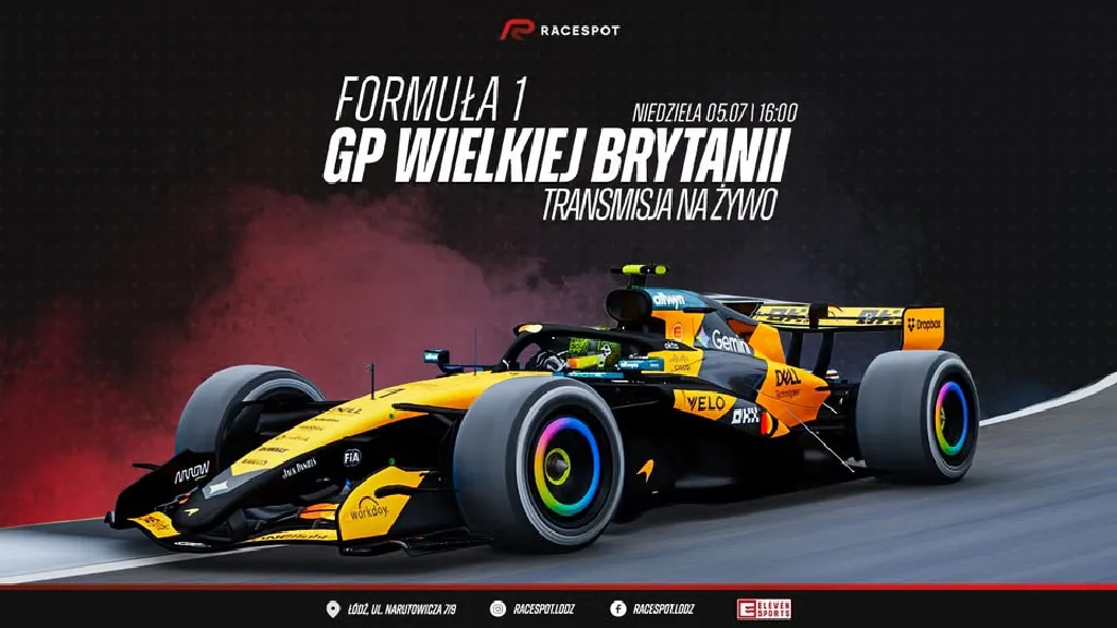 F1 Grand Prix Wielkiej Brytanii – transmisja w RaceSpocie