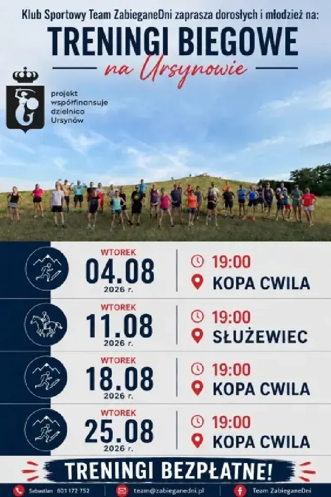 Treningi biegowe – Klub Sportowy Team ZabieganeDni