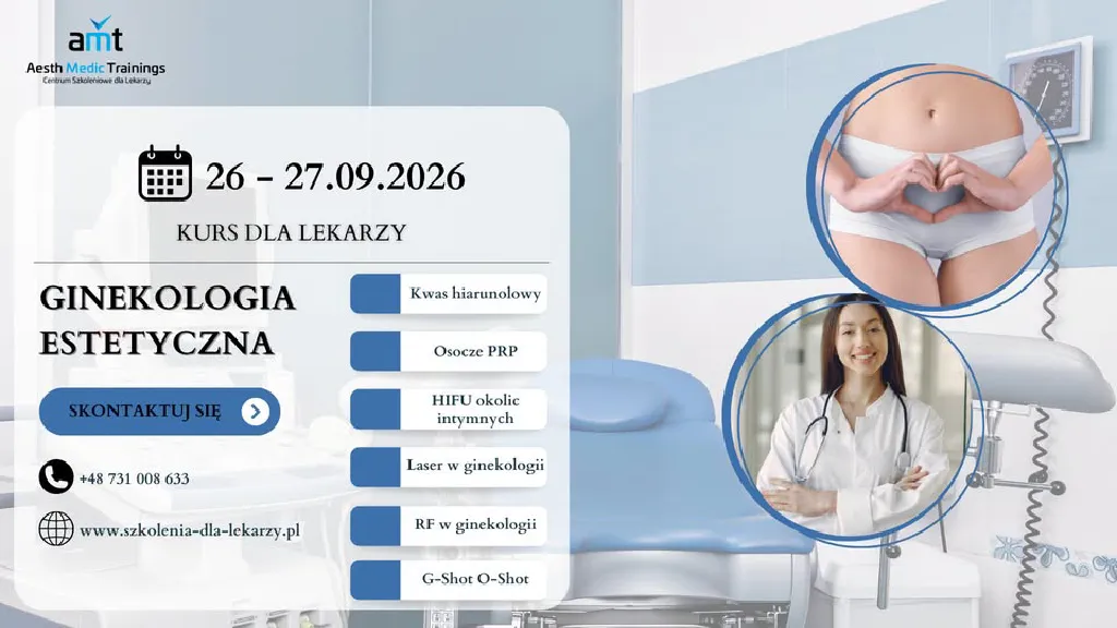Ginekologia estetyczna – certyfikowany kurs dla lekarzy