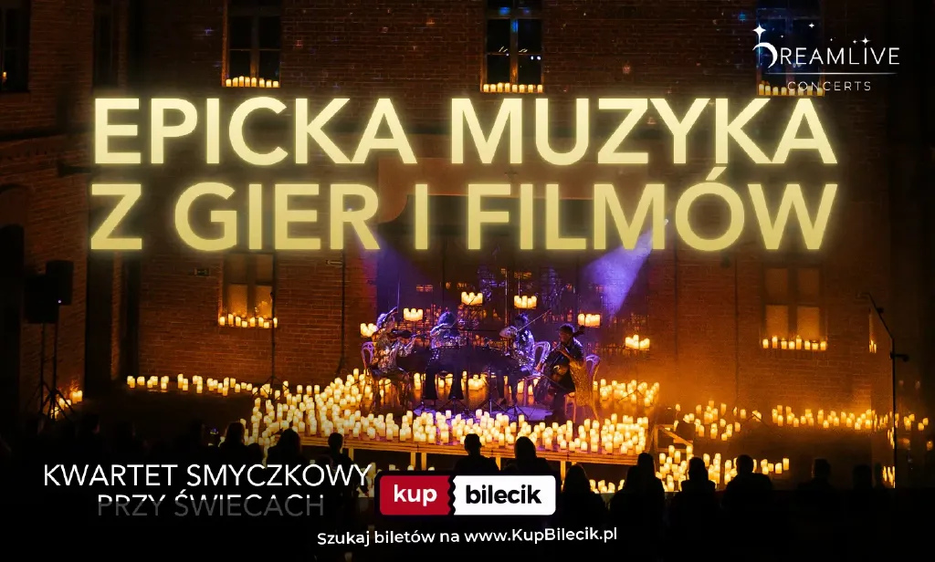 Muzyka z gier i filmów – koncert przy świecach
