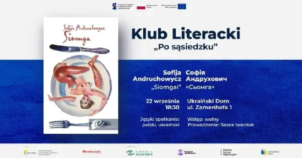 Siomga – dyskusja o powieści Sofii Andruchowycz