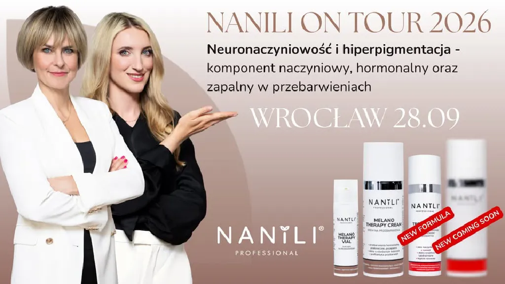 Nanili On Tour 2026 – szkolenie dla kosmetologów