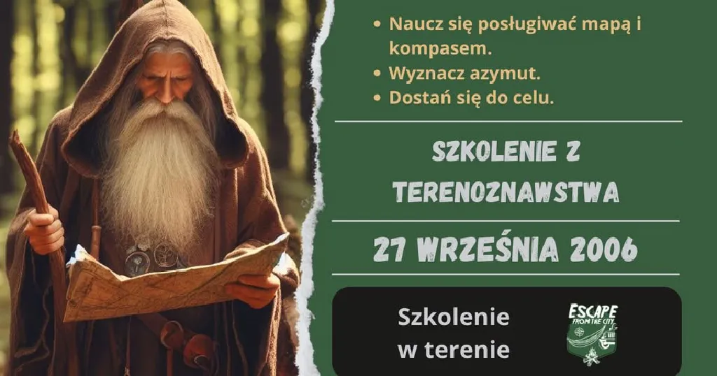 Szkolenie z terenoznawstwa – nauka nawigacji