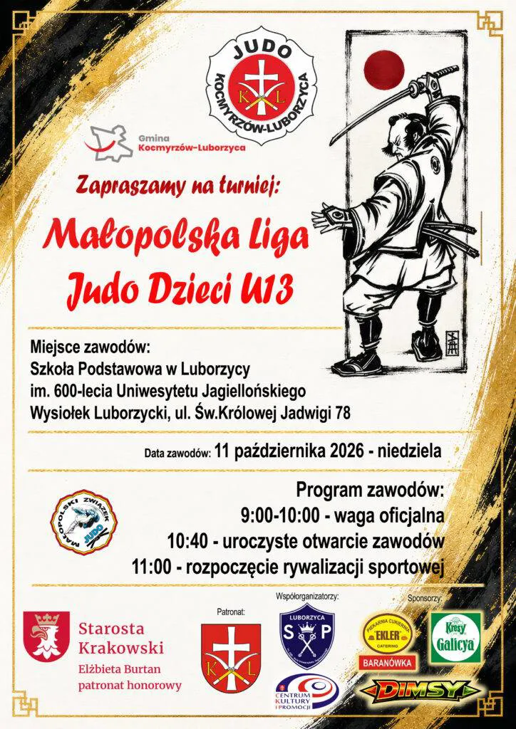 Małopolska Liga Judo Dzieci U13
