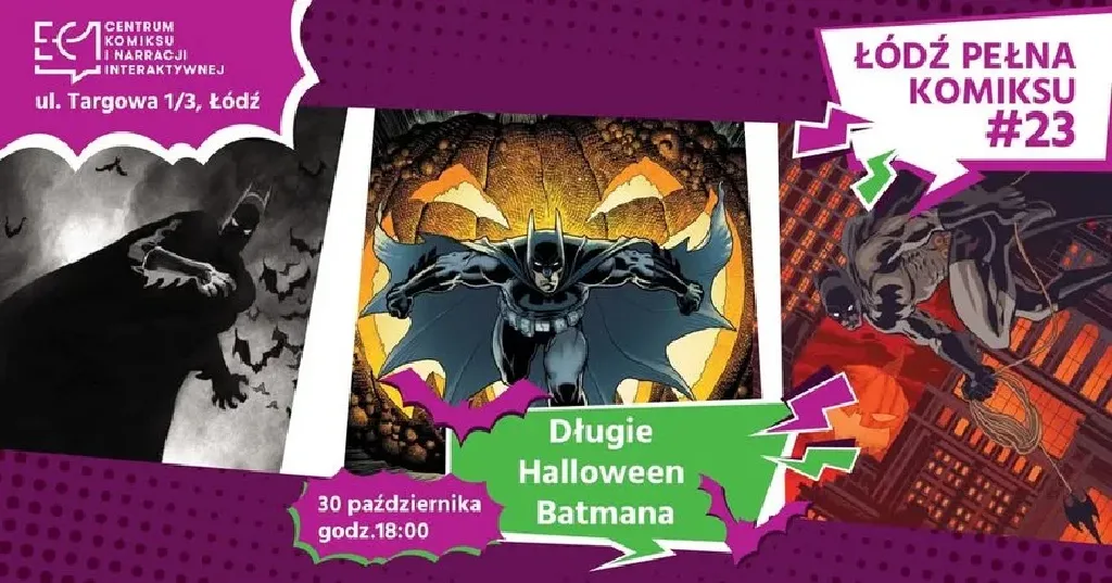 Długie Halloween Batmana – spotkanie Łódź Pełna Komiksu