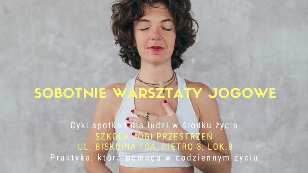 Joga dla osób w średnim wieku – cykl warsztatów