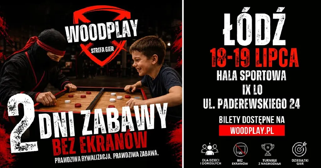 WOODPLAY – festiwal drewnianych gier zręcznościowych