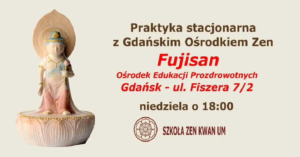 Praktyka wieczorna z Gdańskim Ośrodkiem Zen