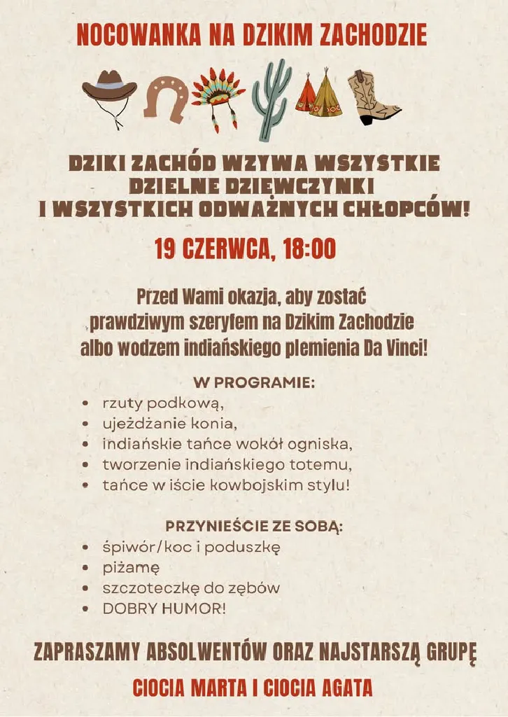 Nocowanie na Dzikim Zachodzie