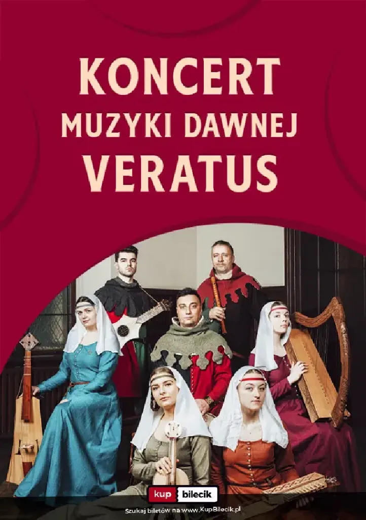 Średniowieczna muzyka – koncert zespołu Veratus
