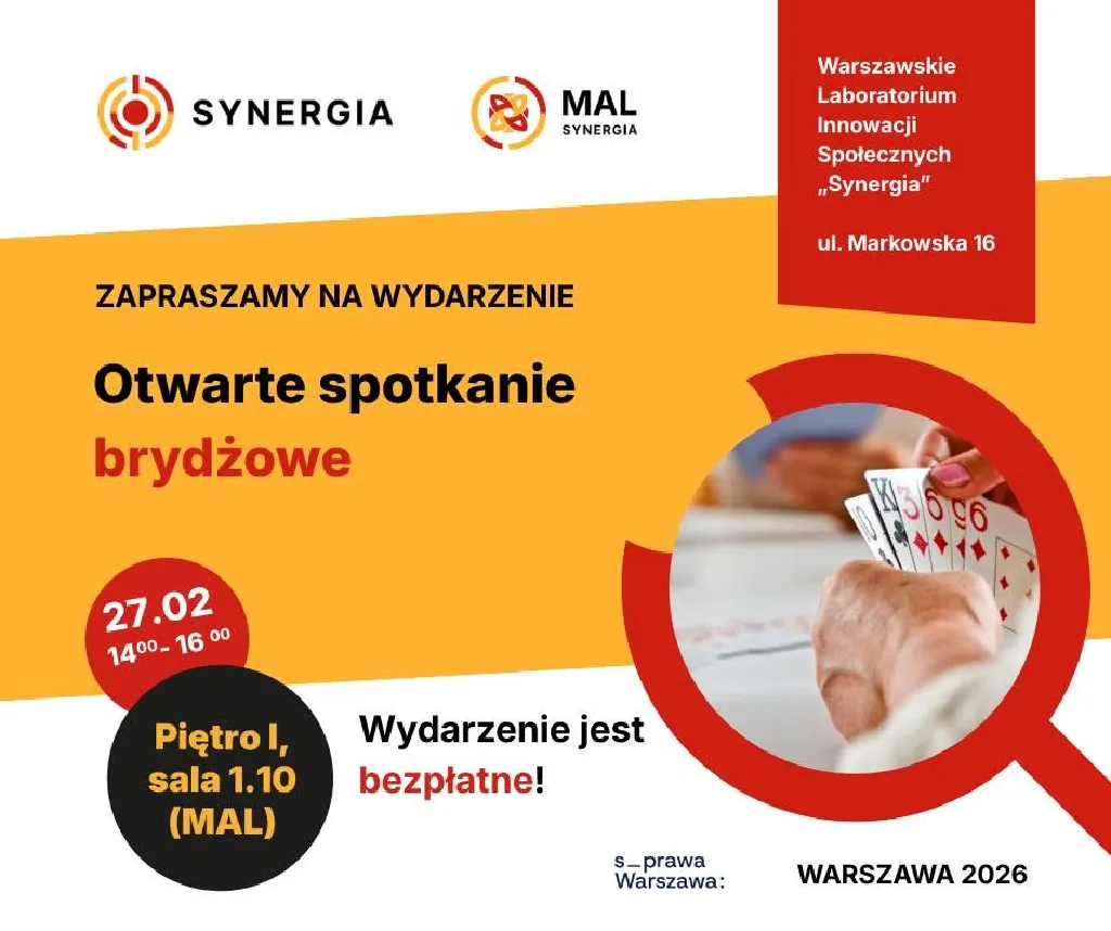 Otwarte spotkanie brydżowe