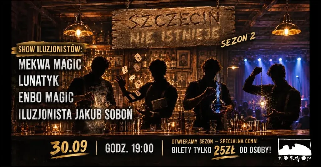 Szczecin nie istnieje – show iluzjonistów
