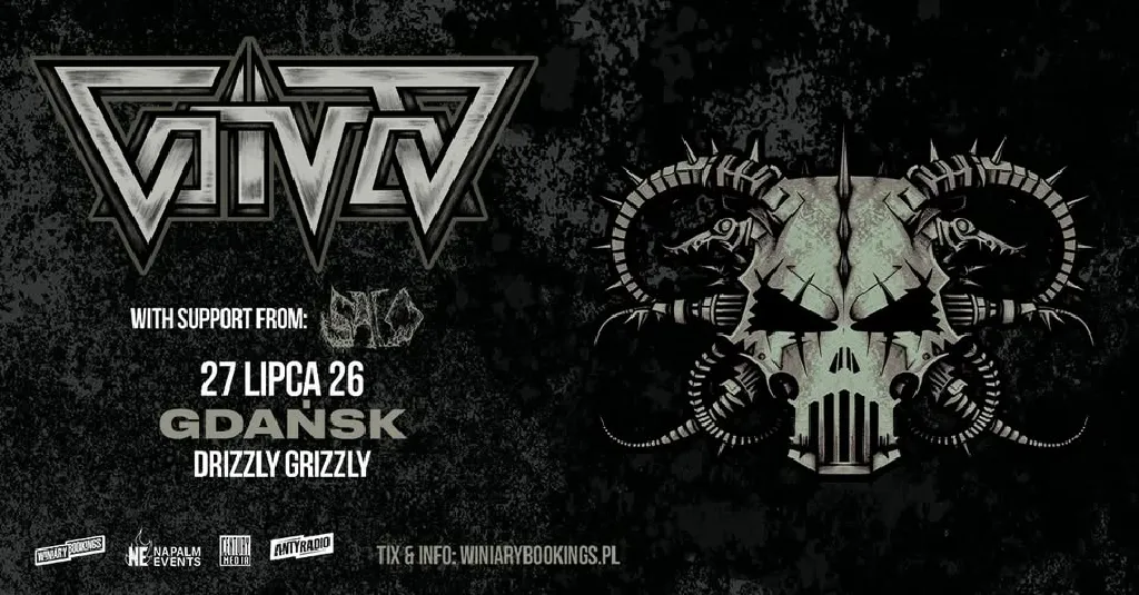 VOIVOD + Salo – koncert w Gdańsku