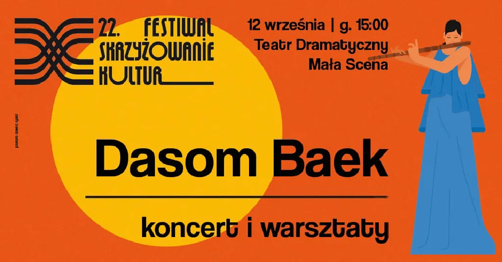 Dasom Baek – koncert i warsztaty w ramach 22. Festiwalu Skrzyżowanie Kultur