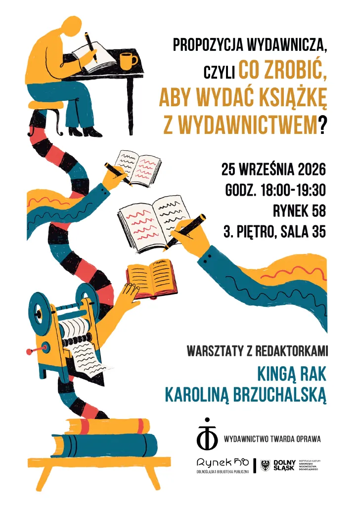 Propozycja wydawnicza – warsztaty pisarskie