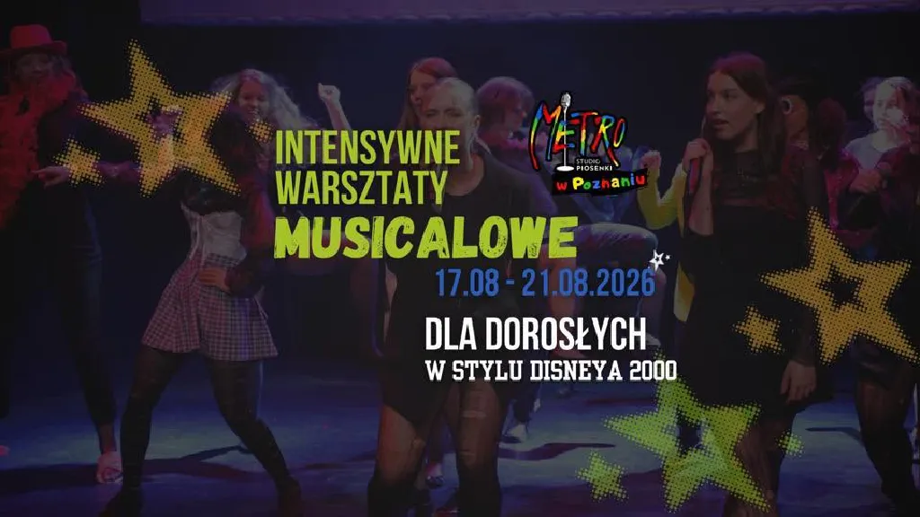 Intensywne Warsztaty Musicalowe – Disney 2000s