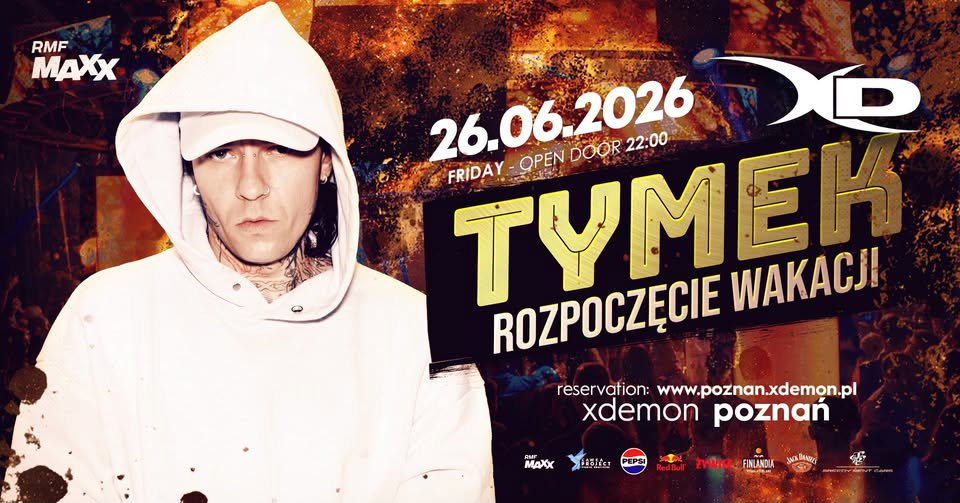 Tymek na żywo w X-Demon Poznań