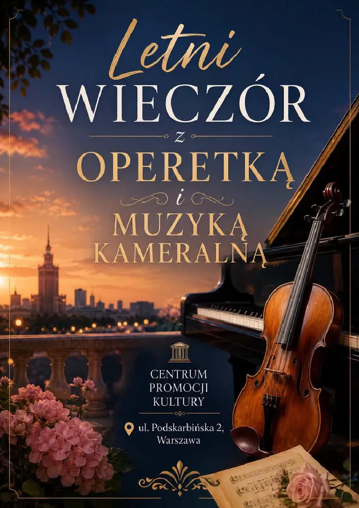 Letni Wieczór z Operetką i Muzyką Kameralną