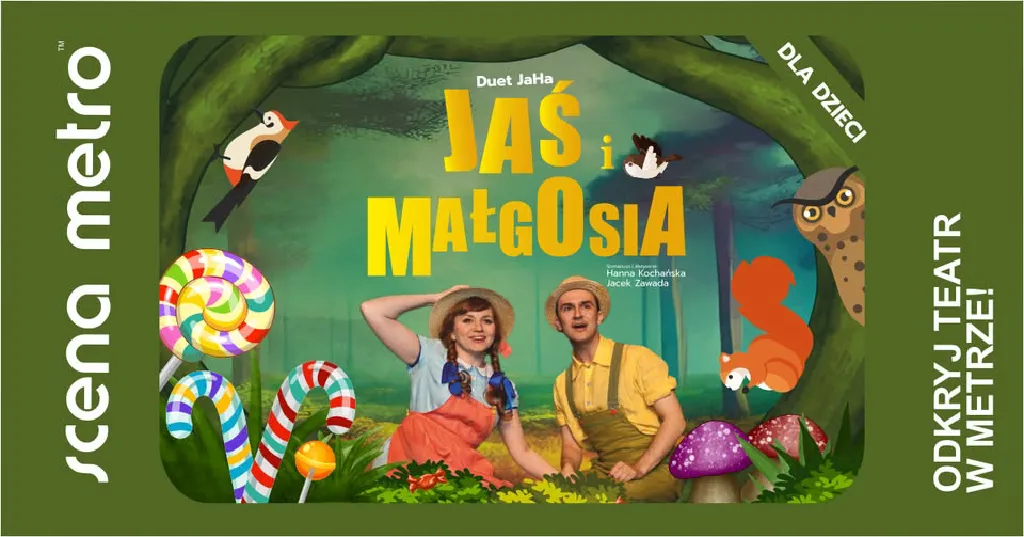 Jaś i Małgosia – spektakl dla dzieci