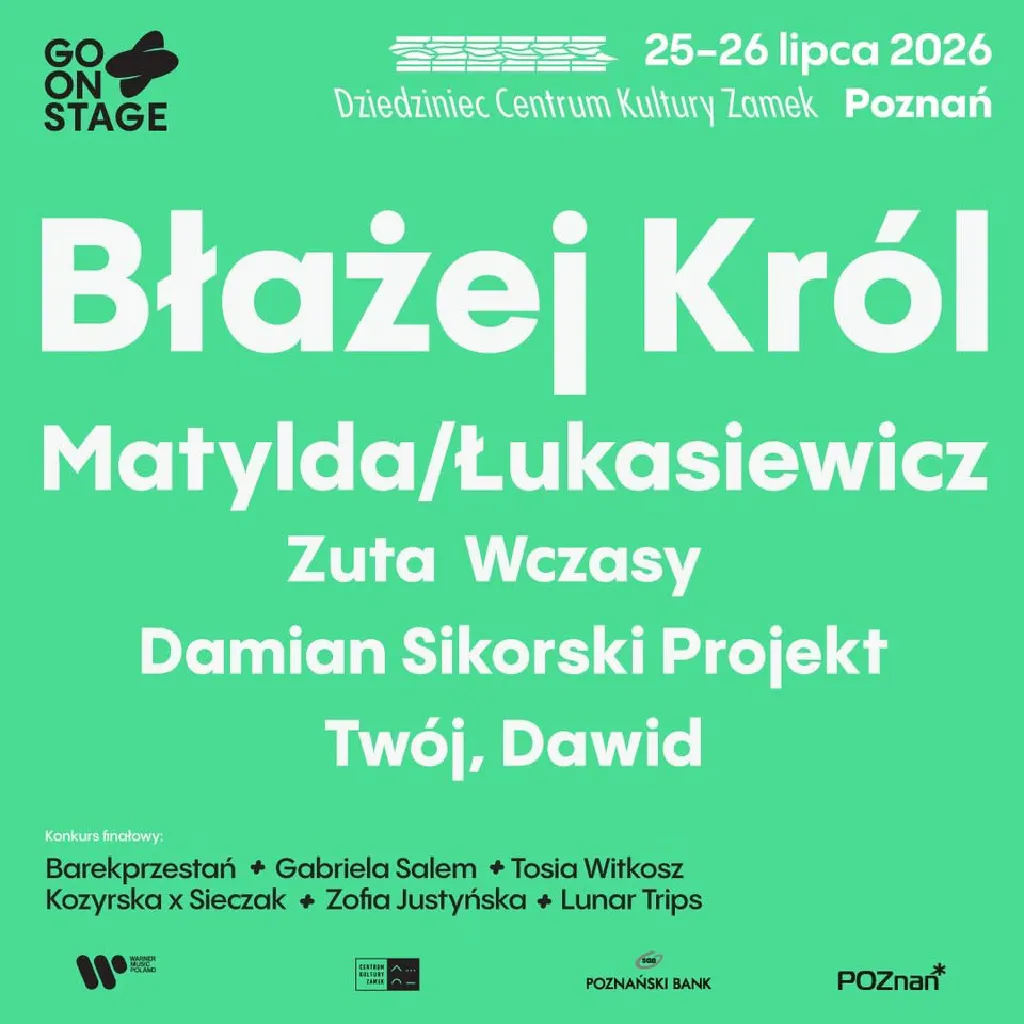 Go! On Stage Festival 2026 – koncerty finałowe