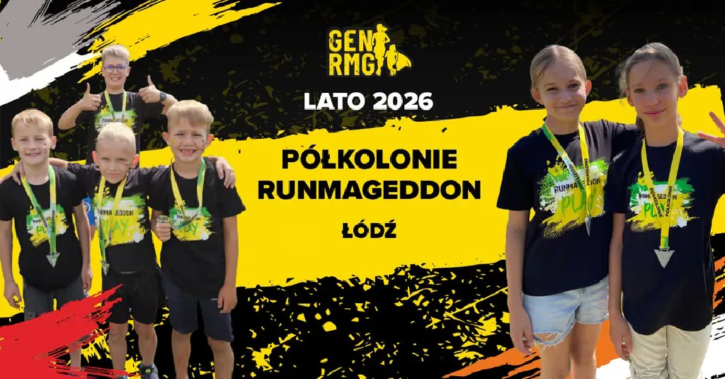 Półkolonie Runmageddon 2026 – Łódź