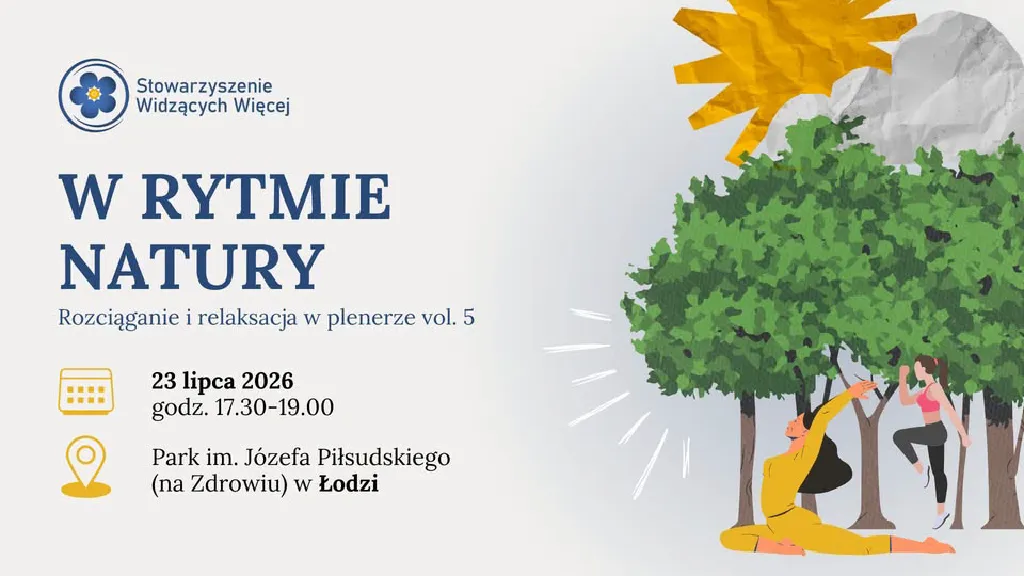 W rytmie natury – rozciąganie i relaksacja w plenerze