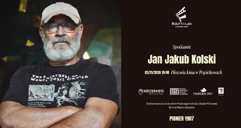 Historia kina w Popielawach – pokaz i spotkanie z Janem Jakubem Kolskim