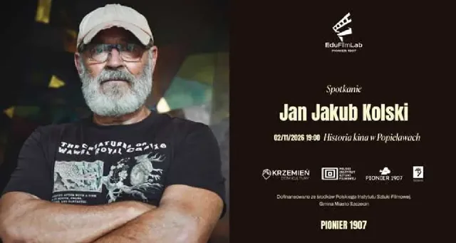 Historia kina w Popielawach – pokaz i spotkanie z Janem Jakubem Kolskim