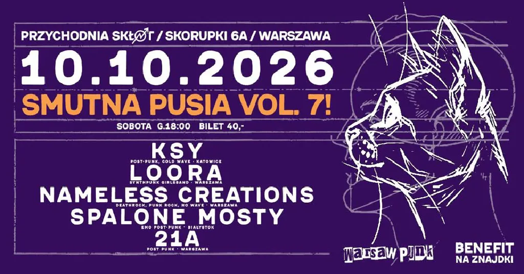 Smutna pusia vol 7 – koncert