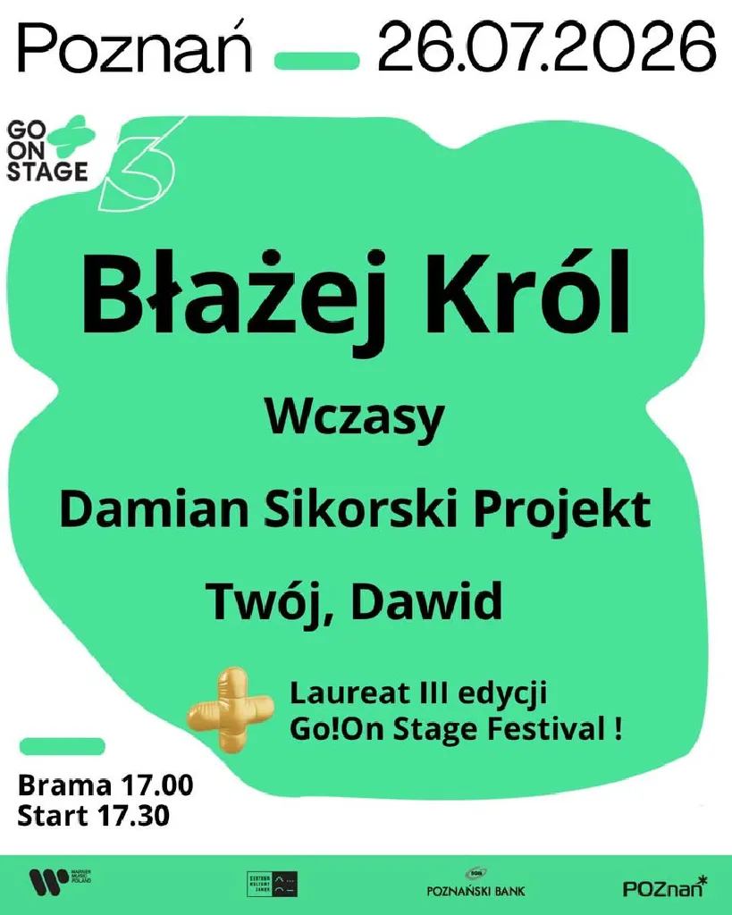 Błażej Król i inni – Go! On Stage Festival