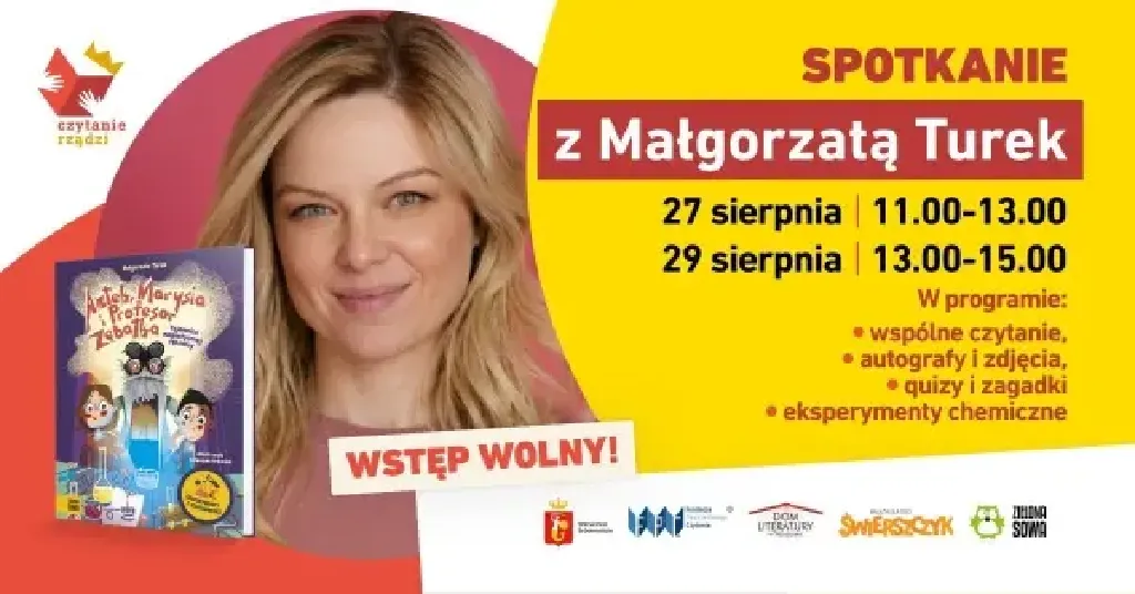 Antek, Marysia i Profesor Zębatka – spotkanie dla dzieci