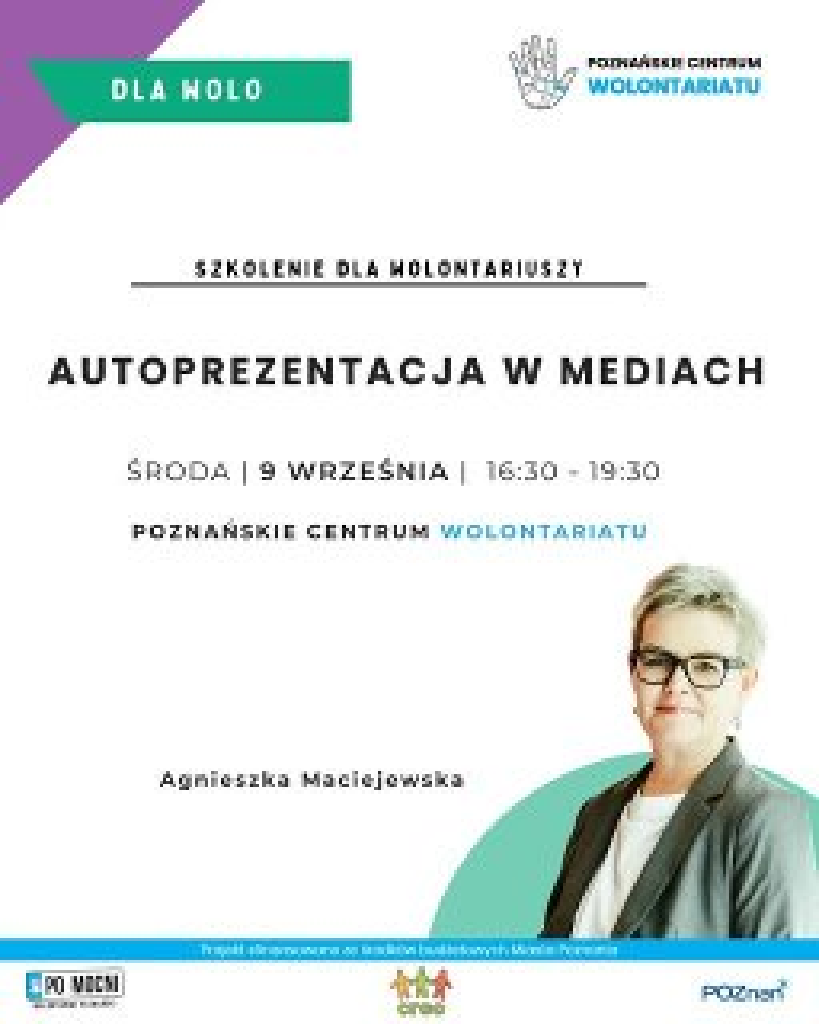 Autoprezentacja w mediach – warsztaty dla wolontariuszy