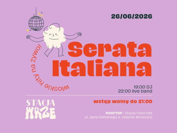 Serata Italiana: Włoskie hity na żywo na dachu