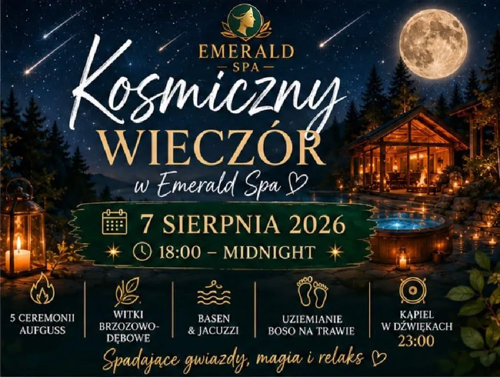 Saunowa Noc Spadających Gwiazd i koncert mis i gongów