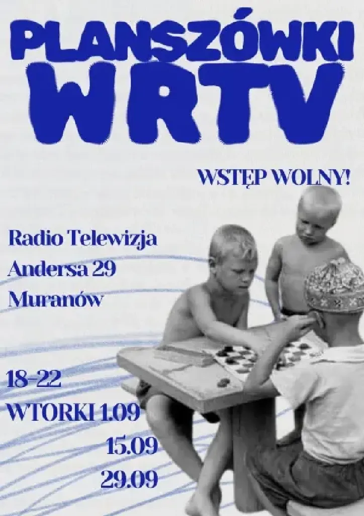 Wieczór z grami planszowymi w Radio Telewizja
