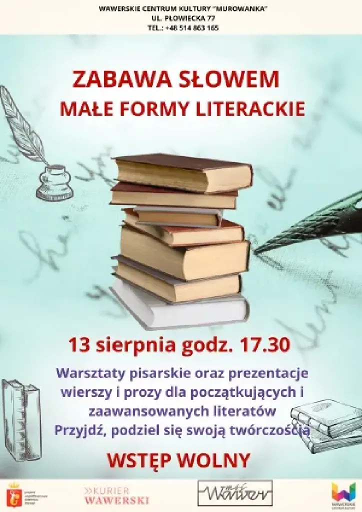 Zabawa słowem – małe formy literackie