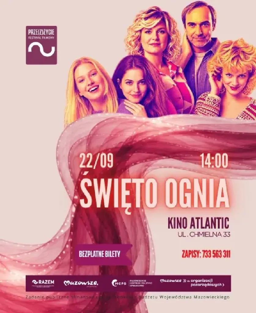Święto ognia – pokaz filmu
