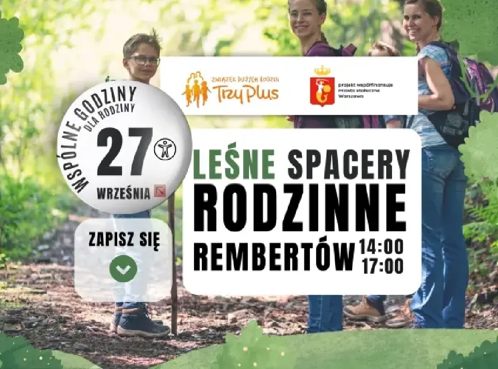 Leśne spotkanie rodzinne – spacer i ognisko w Lesie Rembertowskim