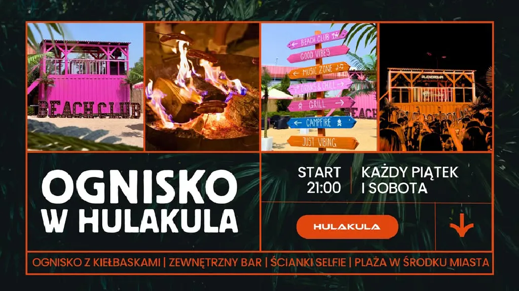 Ognisko w HULAKULA