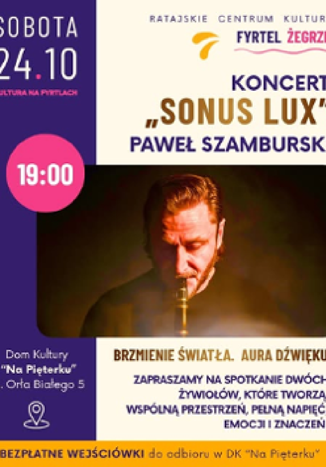 Paweł Szamburski – Sonus Lux