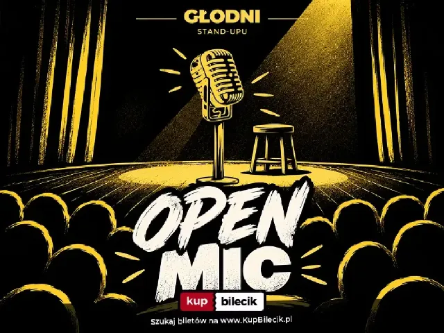 Open mic i Live Show – Głodni Stand-upu