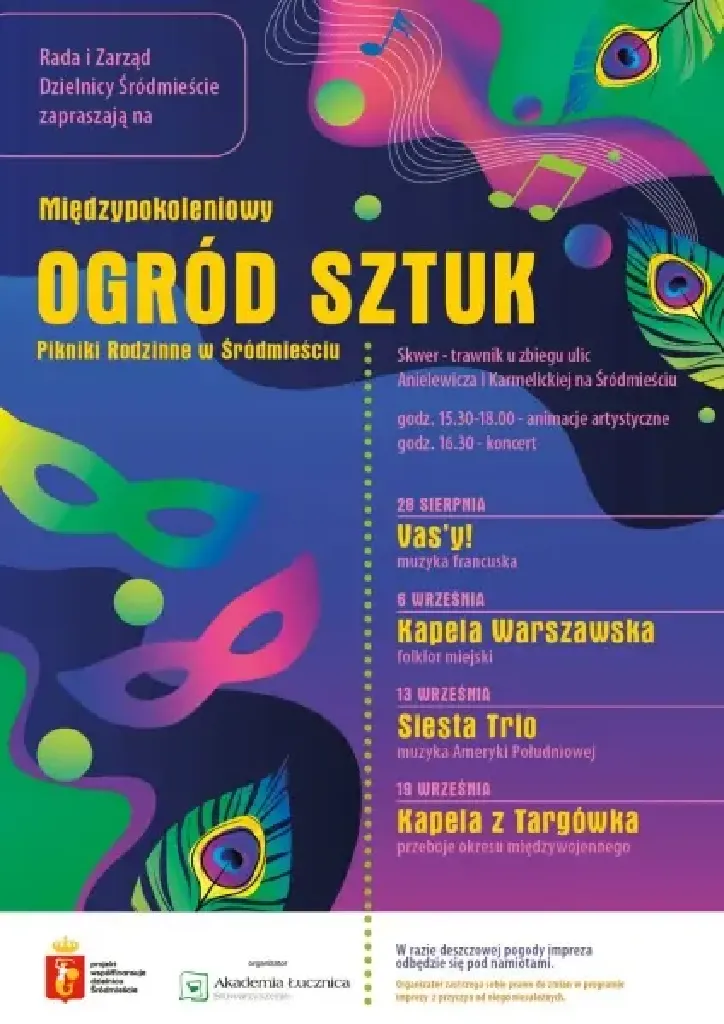 Międzypokoleniowy Ogród Sztuk – pikniki rodzinne
